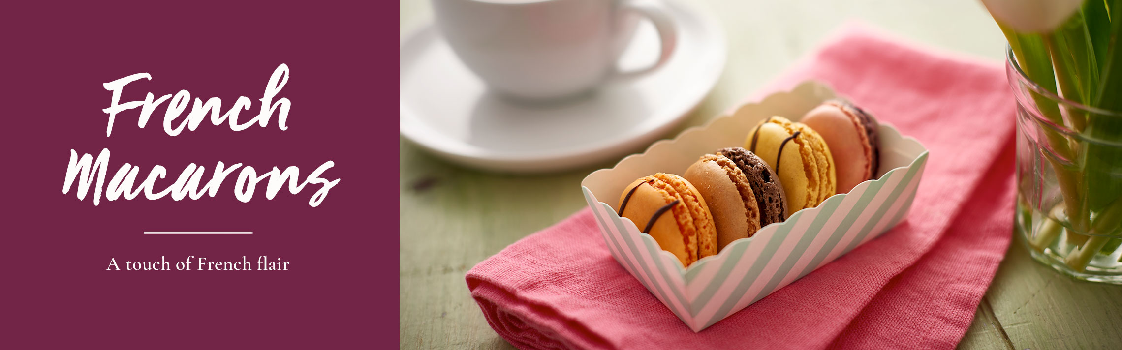 Macarons - Tipiak Foodservice - Canapes, Macarons, Sweet Patisserie