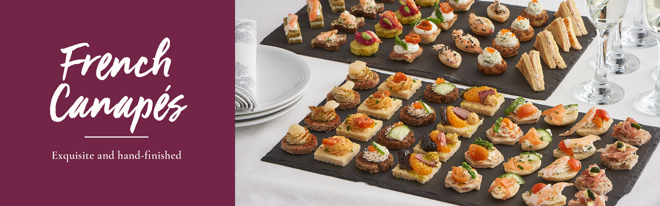 Canapes - Tipiak Foodservice - Canapes, Macarons, Sweet Patisserie