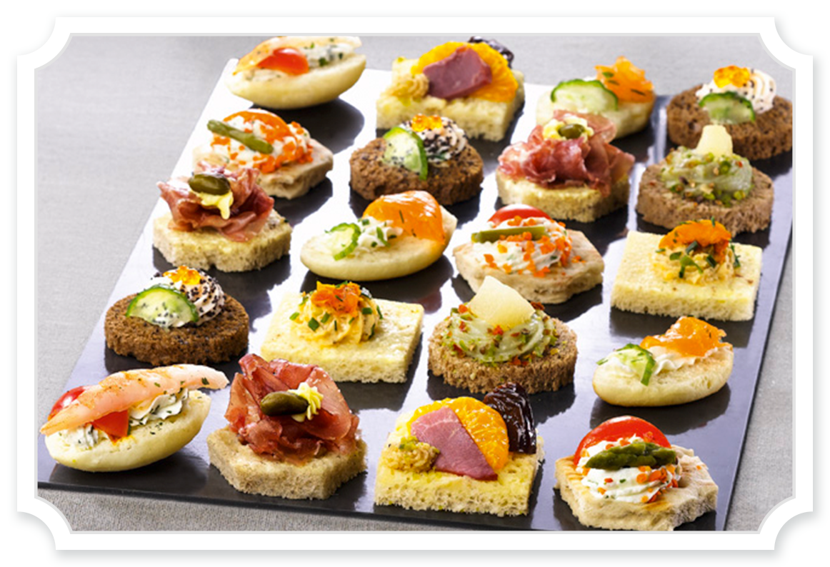 Canapes - Tipiak Foodservice - Canapes, Macarons, Sweet Patisserie